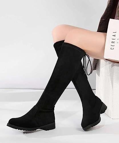 Image of JM LOOKS Women's Fashion Comfort sole Long Boots Classic Design Shoes