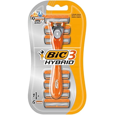 BIC 3 Hybrid Men's Triple-Blade Razor Pack Cover