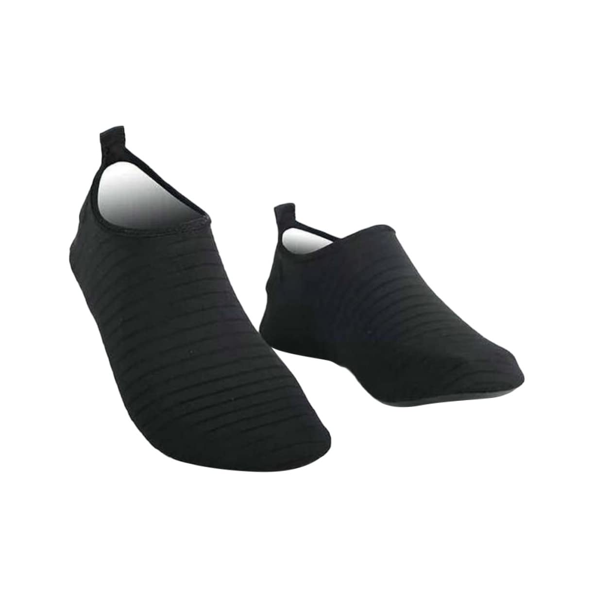 Healeved Thickened Anti-slip Shoe Covers Silicone Room Socks Yoga for Adults Boys and Girls Black