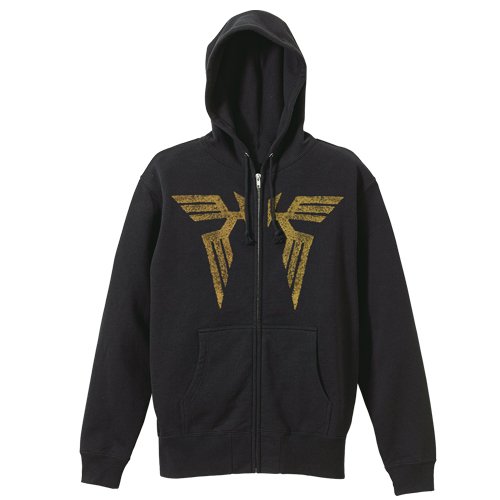 機動戦士ガンダム シャアのマント刺繍風プリント ジップパーカー ブラック XL Amazon.co.jp: [コスパ COSPA] 機動戦士ガンダム シャアのマント