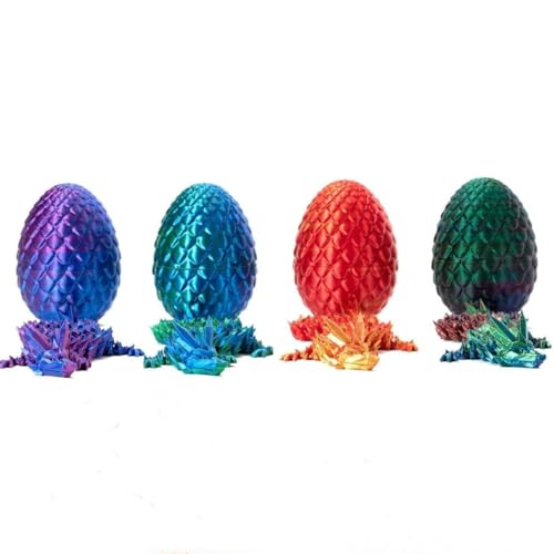 HUAWELL 4�p�b�N 3D�v�����g�h���S�� ������t���֐߃h���S���N���X�^���h���S�� �h���S���̗��t�� �_��ȃW���C���g �z�[���f�R���[�V���� �G�O�[�N�e�B�u�f�X�N�g�C �z�[���I�t�B�X���� ���ǂ̃G�O�[�N�e�B�u 11�C���`