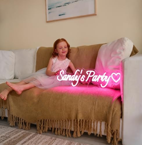 Custom Neon Signs, Wall Decorations Available for Large LED Neon Signs, Wedding Birthday Party Gifts Personalized Neon Signs (Optional 10