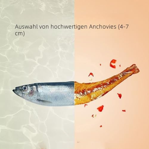 Leckere Fischsnacks - Natürliche Proteinquelle, 70g (10x7g) - Leckerer und gesunder Snack, perfekt für unterwegs, Schule und Büro