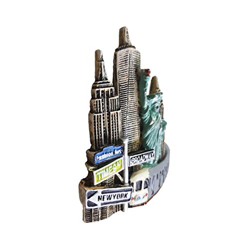 Imán de Nevera Decorativo 7x9 cm Souvenir USA miniatura 3