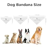 Hundehalstücher mit Schnalle, Name, Foto, Logo, personalisierbar, Dreiecks-Lätzchen, Halstuch, Haustierkostüm, Zubehör für kleine, mittelgroße und große Hunde, Welpen, Katzen, Größe L