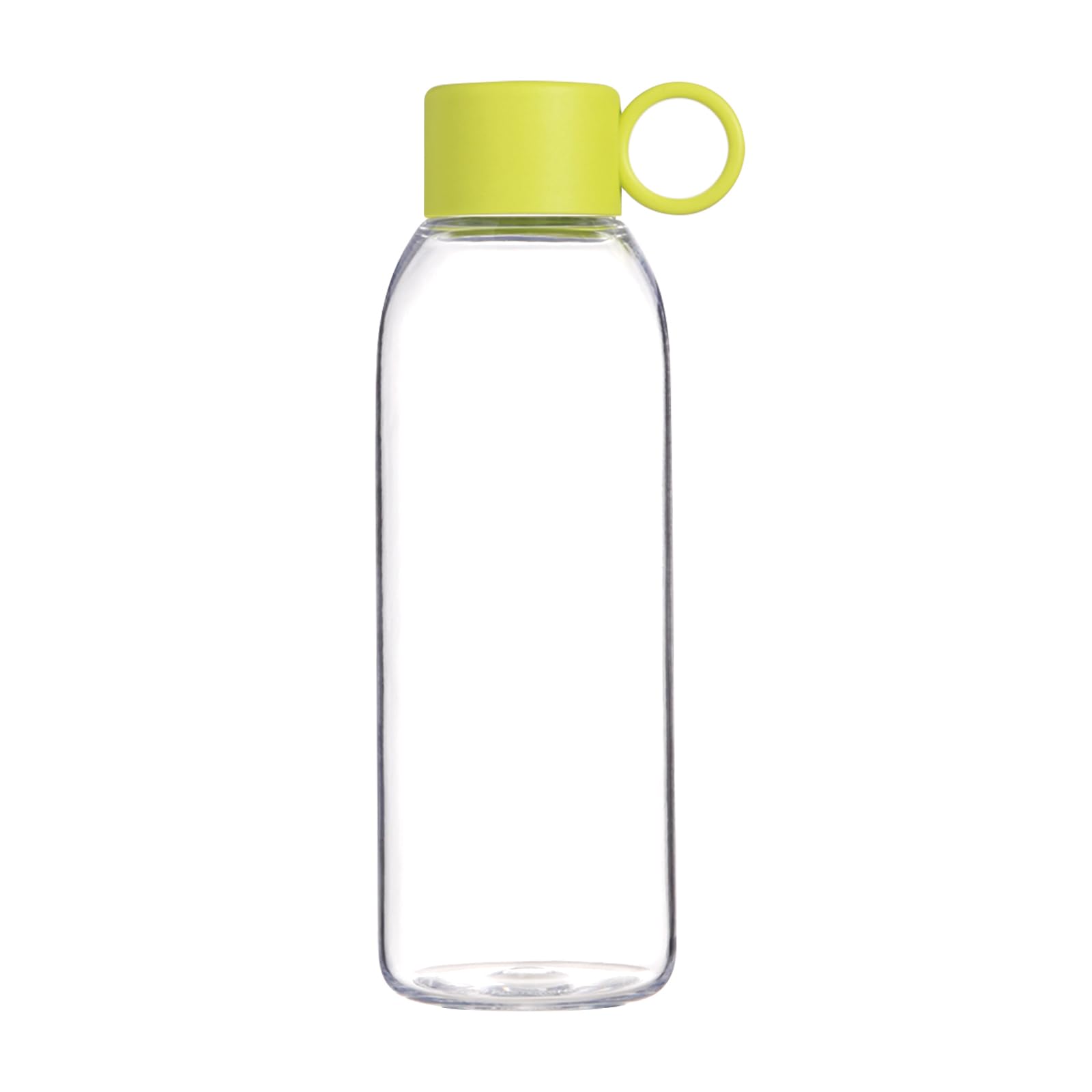 emoi 22oz Clear Water Bottle, Reusable Leak Proof BPA-Free Water Bottles for Boys Girls Men Women Perfect Size for School Travel Hiking Gym Office Ideal for Daily Hydration-Green