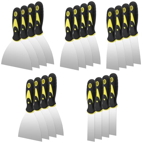 20PCS Stainless Steel Putty Knife Set