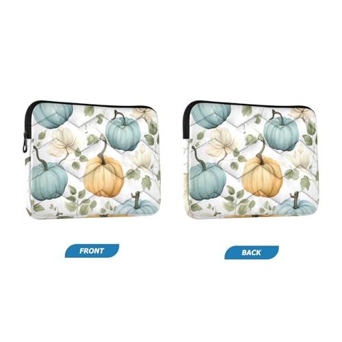 Funda para portátil 13-14 pulgadas con diseño calabazas acuarela miniatura 2