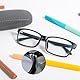30 Paar Nasenpads Brille Selbstklebend,Anti Rutsch Brillenpads,Brillen Nasen pads Silikon für Vollrahmen Brillen & Sonnenbrillen(1 mm Transparent)