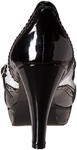 Ellie Shoes Women's 414-flapper, Black/White, 10 M US | Image 2