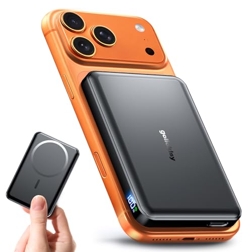 for Magsafe Portable Charger, Power Bank, 10000mAh Wireless Magnetic with Type-C 20W PD Fast Charging, LED Display for Magsafe Battery Pack,Wireless Portable Charger for iPhone 17/16/15/14 all Series