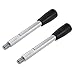 E-outstanding 2PCS Black M8 x 116MM Clamping Handles M8 Thread 116mm Length Revolving Crane Handle Grip Handwheel Screw Stem for The Lathe Machine