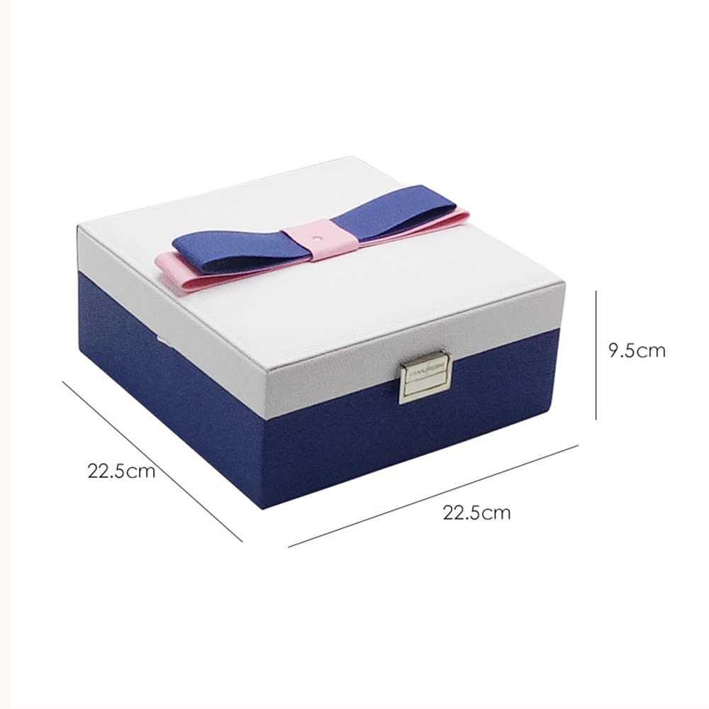 Mini walizka podróżna na biżuterię, mały podróżny organizer na biżuterię, przenośne pudełko na biżuterię Mini podróżny organizer do przechowywania Przenośne pudełko do przechowywania wystaw na