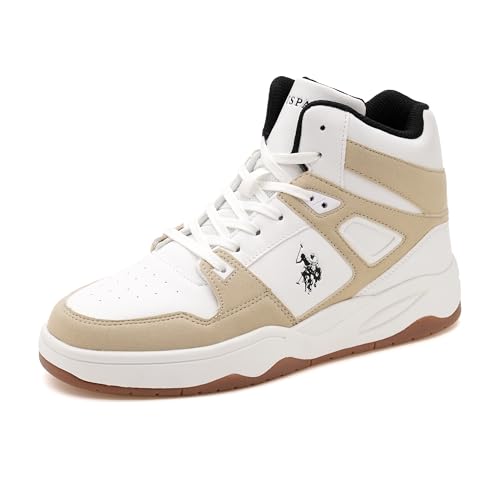 Image of USPA U.S. Polo Assn Men|Bruce|Black Stylish Casual Sneaker Shoes for Man