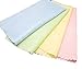 EUBUY 100pcs 14cm x 14cm Colorful Square Microfiber Cleaner Cleaning Clothes for Phone Screen Camera Eyeglasses Lens Glasses(100)
