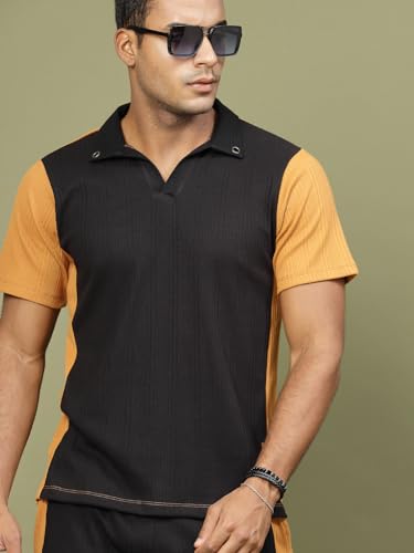 Image of Rigo Cotton Blend Waffle Knit Self Textured Co-Ord Set For Men's|Night Suit Set|Lounge-Wear Pajama Set|Night Wear, Beach Wear, Vacation Wear