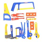 IMIKEYA 15-teiliges Set Reparaturspielzeug Für Bauweste Für Kleinkinder Elektrowerkzeuge Für Kleinkinder Spielzeugwerkzeuge Konstruktionsspielzeug Kartonbausatz Für Plastik
