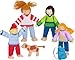 Produktbild Goki 51863 Biegepuppen Camping-Familie, 2 Monate to 12 Jahre
