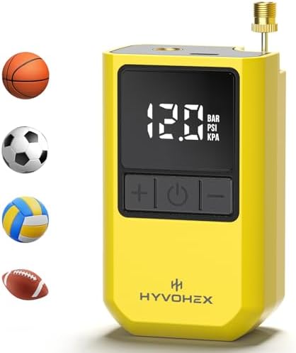 Ball Pump for Sports Balls, Portable Electric Basketball Pump Ult...