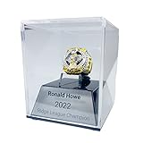 Fantasy Football Championship Ring Case | Ring Included | 2021 or 2022 or 2023 Fantasy Ring | Custom Customizable (9, Model A: 2023 on Ring)