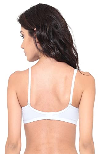 Image of Laavian Women's Cotton Non Padded Non-Wired Regular T-Shirt Bra