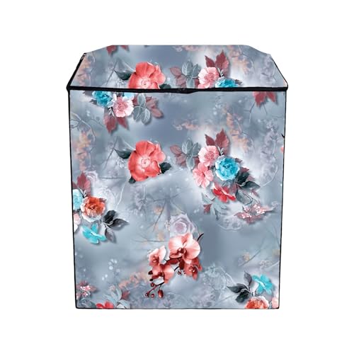 Image of Washing Machine Cover Compatible for LG Semi-Automatic 7KG (P7010NBAW) (Grey)