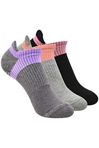 Image of BALENZIA Womens Fishnet Socks |Pack of 6| No Show Mesh Lace Sock| Breathable Cotton | Solid Colors | Casual Wear