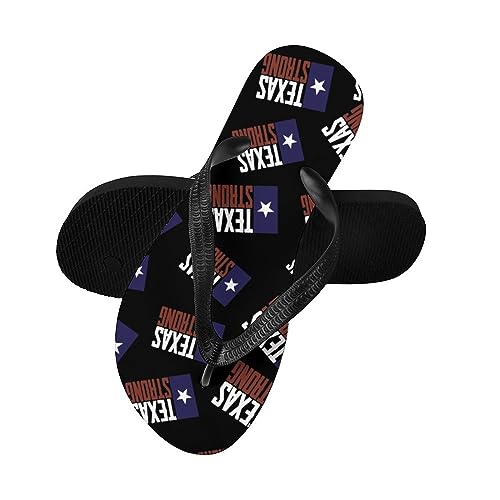 Texas Strong Flip Flops for Women Men Casual Comfortable Beach Thong3
