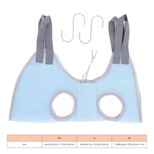 Hammock de Cuidados de Gatos, Ajuste Ajustável Ganchos Metal Fácil Limpar (S)