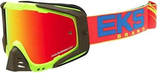 Eks Brand 067-50110 Outrigger Goggle Flo Yellow/Cyan/Fire