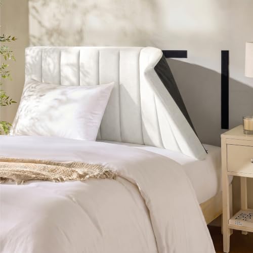 Image of Hearth & Harbor Wall Mounted Queen Headboard Only, Bed Headboard Queen Size