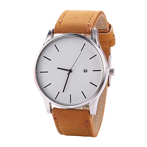VEVICE Reloj Práctico,de Aleación,Diseño Minimalista y Elegante,Movimiento de Cuarzo,Correa Resistente,Puntual,Regalo Unisexo,Estudiantes