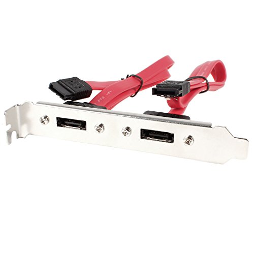 Cable Adaptador Dual Port ESATA a 2 SATA Internos