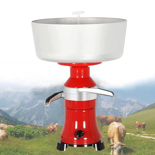 Écrémeuse Centrifuge Lait Frais, Écrémeuse Électrique Pour Lait Crème En Alliage D'Aluminium, Centrifugeuse Électrique Pour Lait, Ajustement 1:4 À...