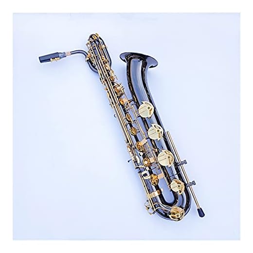 Sax Strumenti per Sassofono di Baritono in Oro Nickel Nero in Piatta Sax