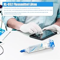 KELLYSHUN KL-652 Flussmittel Löten,10g No-Clean Bleifreies Kolophonium Flussmittel (1 Stück) 2.5MM/3M Entlötlitze (1 Stück) Geeignet Für Handy SMD,BGA,PCB,Haushaltsgerätereparaturen – Ansicht 4
