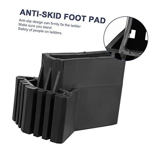 Levemolo 4 peças tapete de segurança para pés escada útil para capas tampa de substituição de sapato