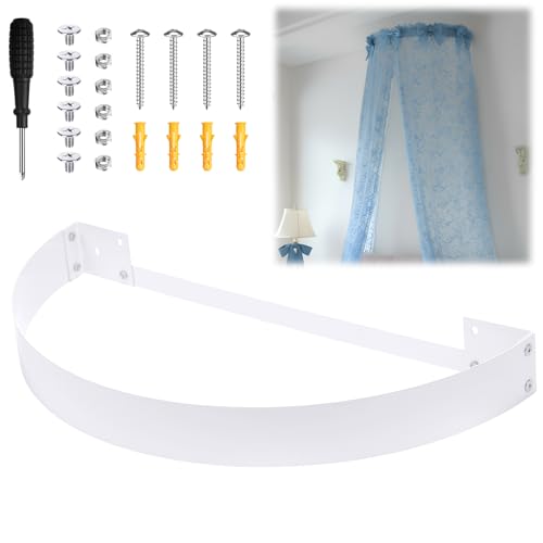 Sintuff 18 Inch DIY Canopy Frame Kit for Rod Pocket...