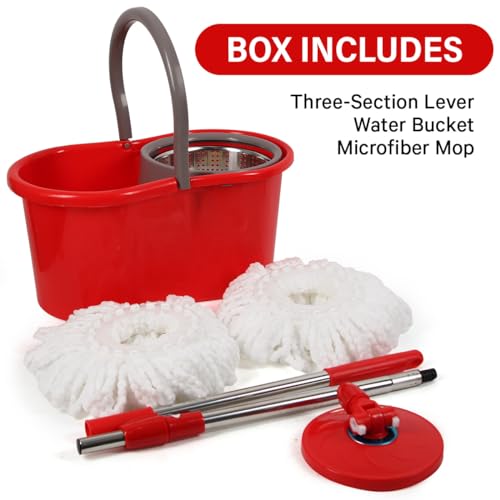 Taktick M-KY-R513 Spin Mop And Bucket With Wringer Set thumb #5