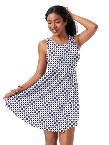 Image of HiMONE Vacation Dresses for Women 2025 Summer Dress Women's Casual Sundresses Casual Beach Petite Sun Dress XS-2XL