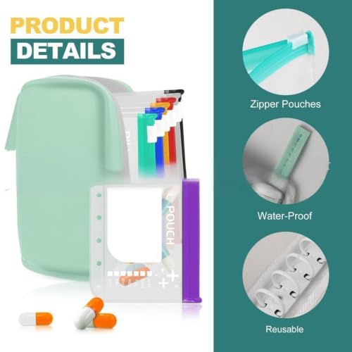 Pilulier étanche nomade et boîte portable de planification pour supplément de tablette - 7