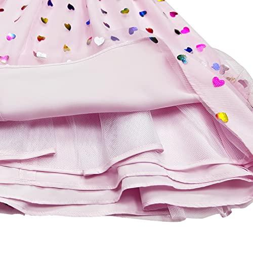 Topophilia Baby Girls Flutter Sleeve Dress Toddler Tulle Dresses For Birthday Party 12 Months-6 Years #TOP5