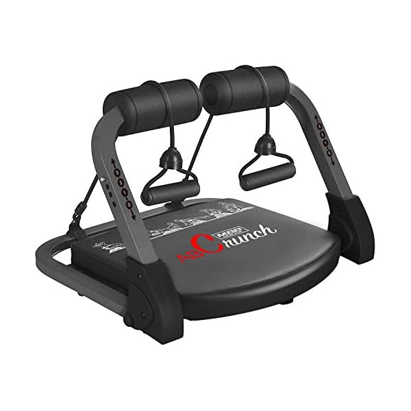 Fitlaya Fitness-abs exercise equipment ab machine for Abs and Total Body Workout, home gym fitness equipment for all ages. (BLACK)