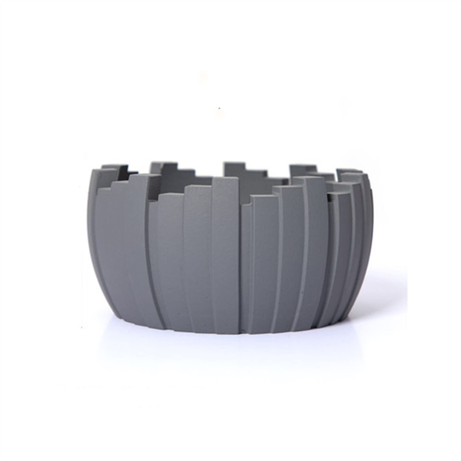Cendrier de table irrégulier de grande capacité de ménage pour café