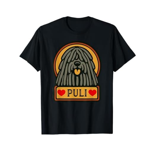 Puli T-Shirt für Fans dieser Rasse