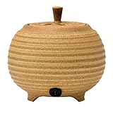 Hecho a mano: la cerámica se cuece con suelo natural en un horno, 1300 ℃ para encender el quemador de incienso de porcelana. Una obra de arte necesaria y un regalo para alguien que ama los accesorios orientales.