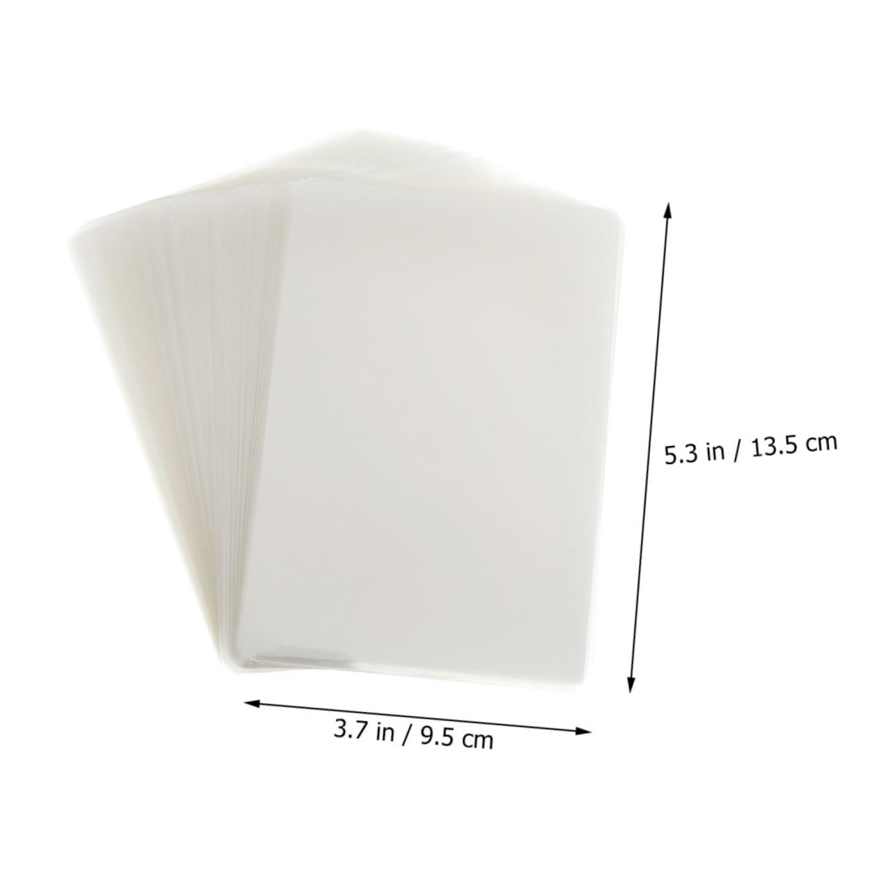 500 Feuilles Plastification Transparentes Mil Étanches Lot de Pochettes Laminage Thermique Protection Photos Documents