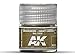 AK Interactive Real Colors Graugrï¿½n-Gray Green RAL 7008 10ml - Plastic Modelling Paints & Accessories, Item # RC053