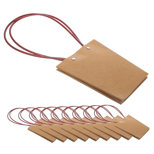 Paquet à main en papier kraft imperméable pliable pour décoration de petits pots