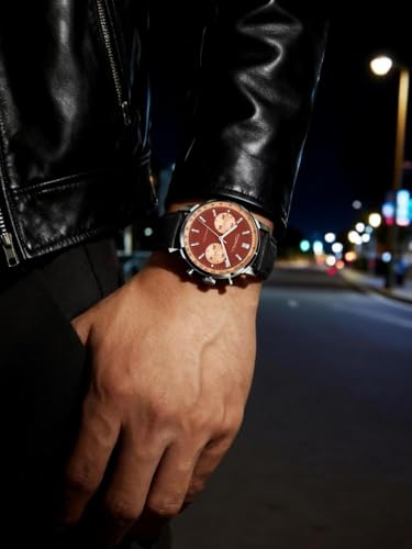 Image of TOPHILL Men Watches Automatic Mechanical Watches - Dive, GMT, Chronograph & Dress Styles | 316L Stainless Steel, Sapphire Crystal, Ceramic Bezel | 5ATM-300M Waterproof with Super Luminous | Classic Business & Sport Casual
